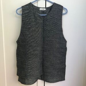 OZMA sleeveless shell top blouse ~ Small ~ NWOT